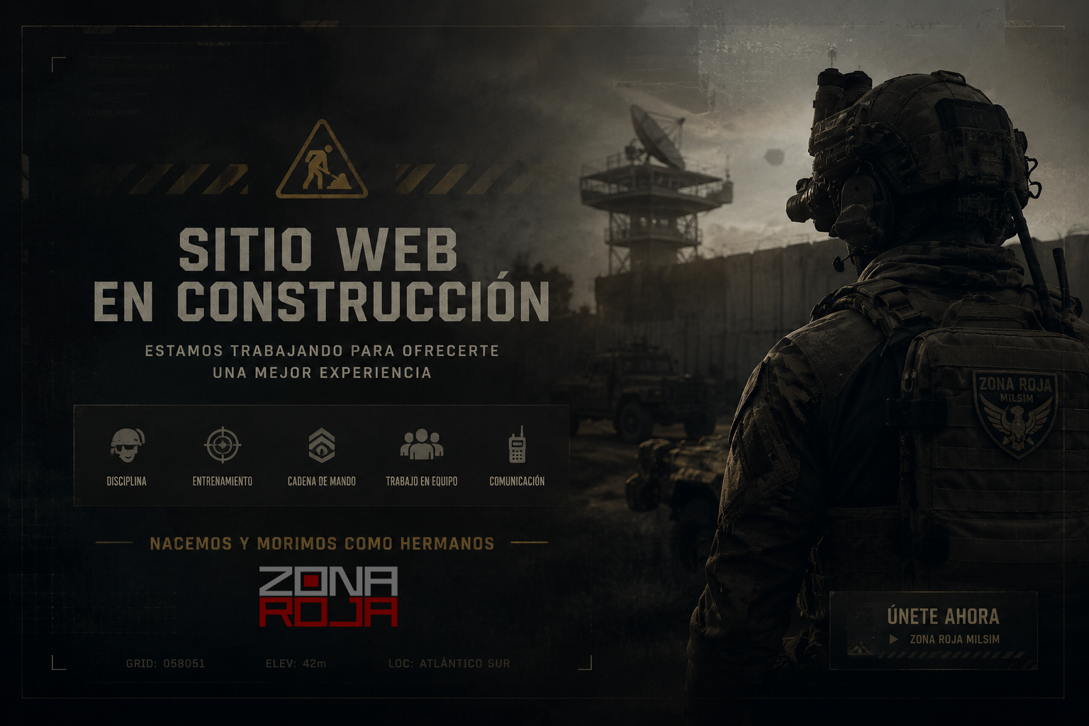 Zona Roja - Sitio en construcción